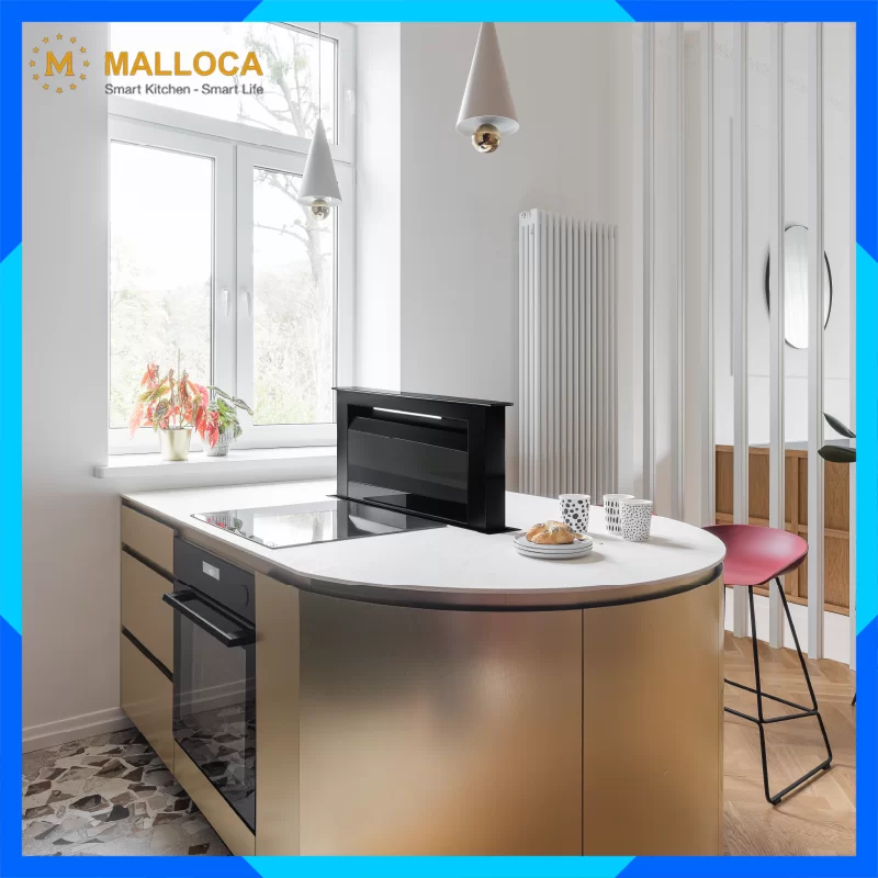 Máy hút khử mùi âm bàn Downdraft K-900BM 2 Máy hút khử mùi âm bàn Downdraft K-900BM