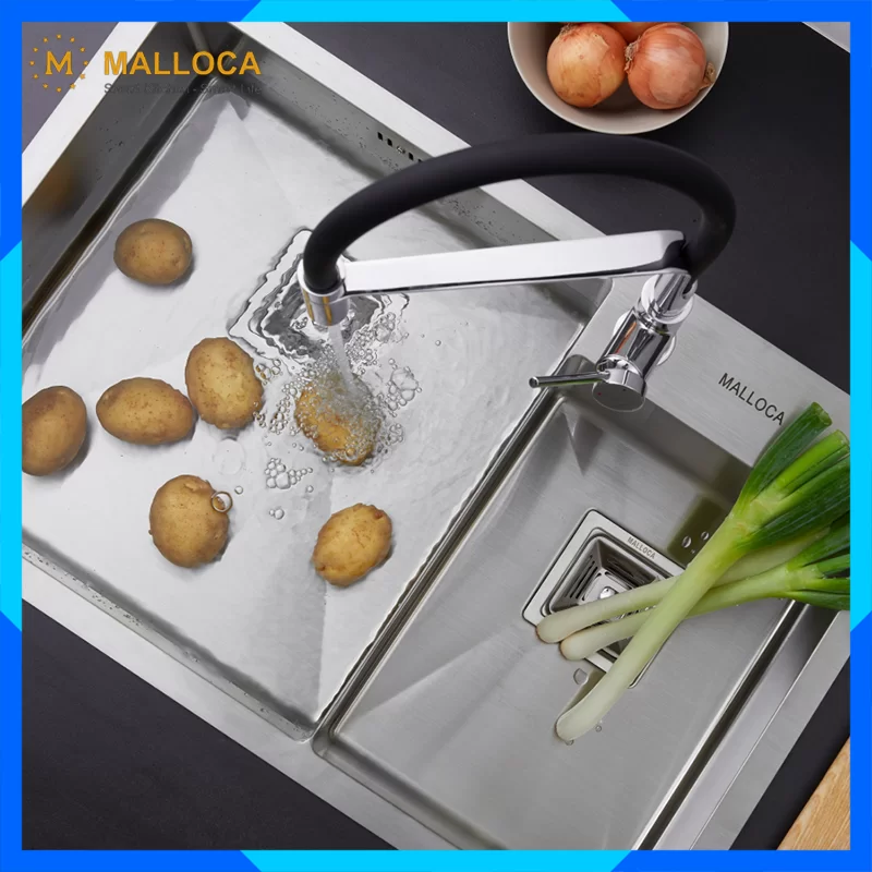 Chậu rửa chén Inox Malloca