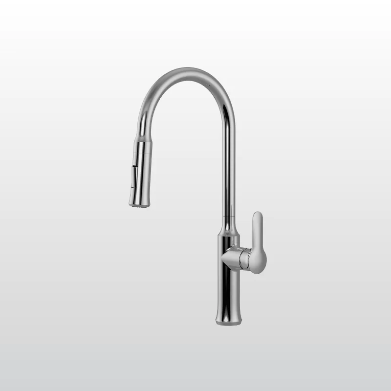Vòi rửa chén K94C Vòi rửa Malloca dây rút – Linh hoạt hơn cho bồn rửa chật hẹp