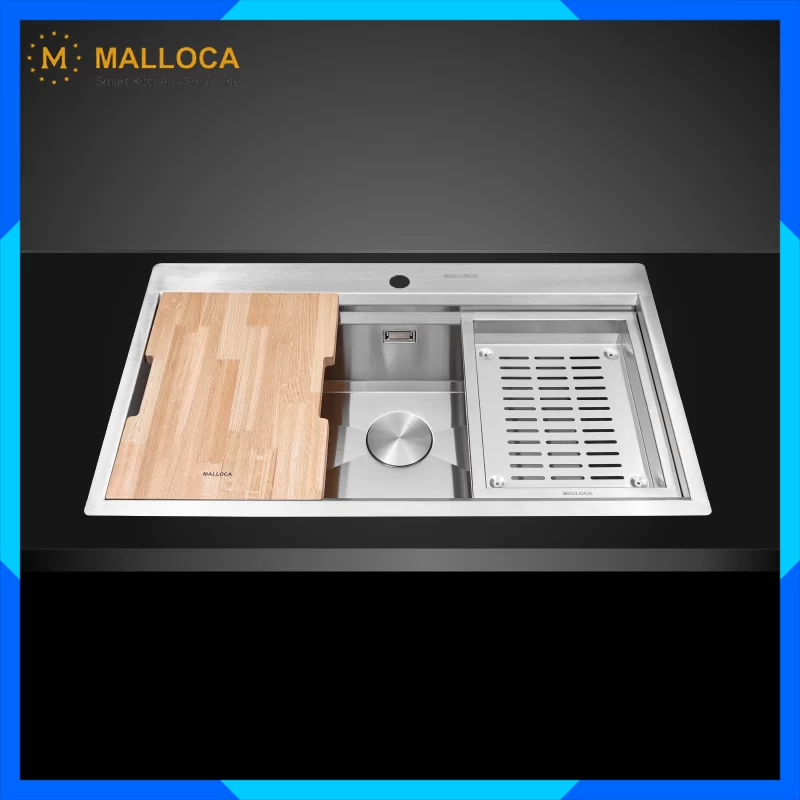 Có nên chọn chậu rửa bát inox Malloca cho bếp hiện đại không? 5 Có nên chọn chậu rửa bát inox Malloca cho không gian bếp hiện đại không?