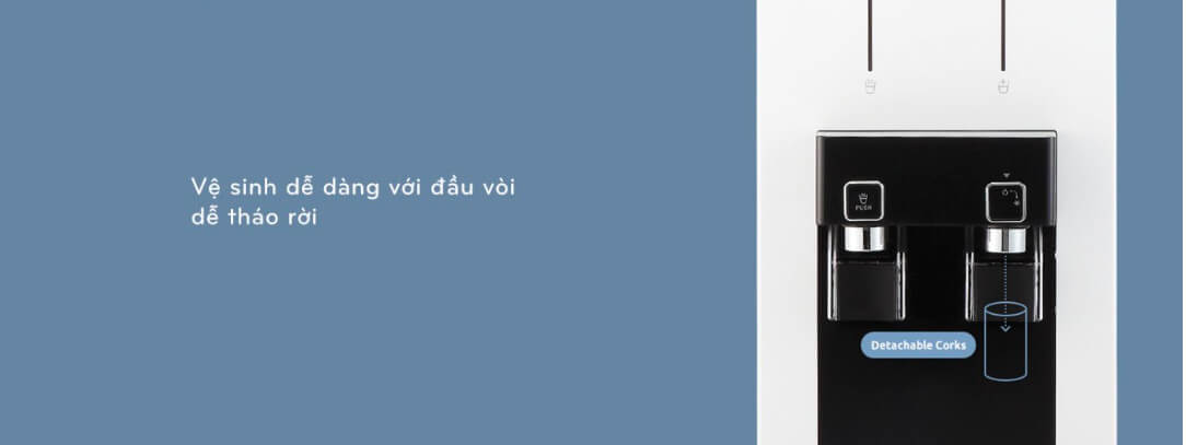 Máy lọc nước nóng lạnh Coway Harry CHP-590R – Tủ đứng