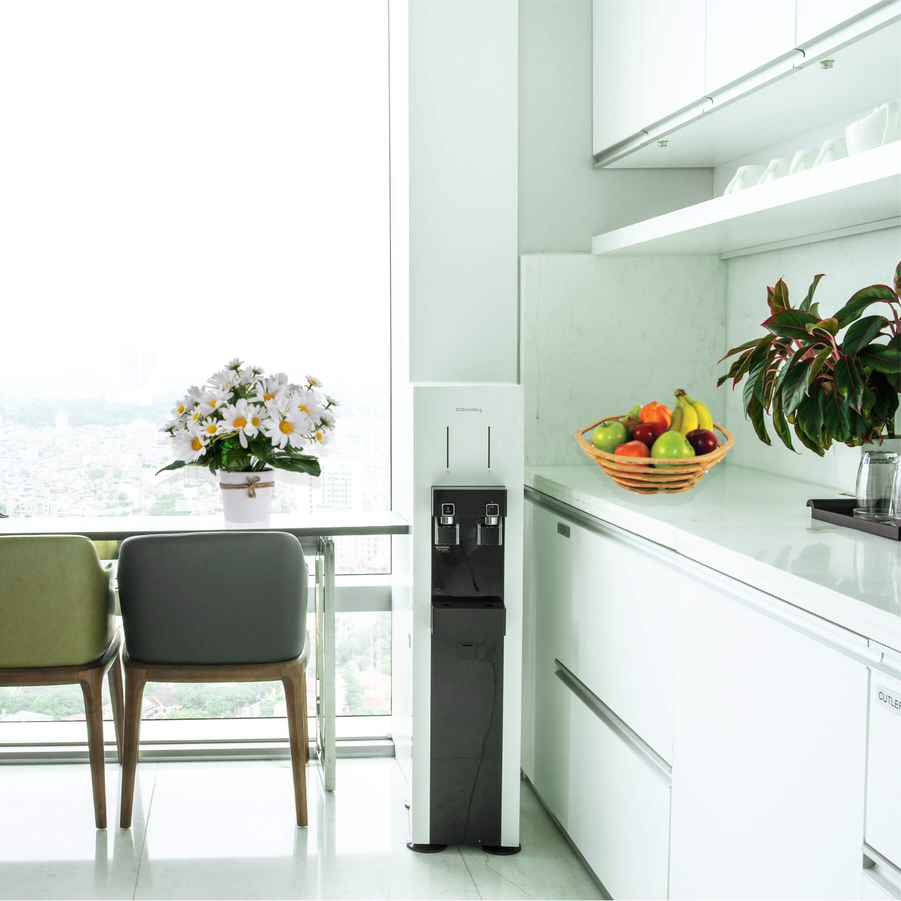 Máy lọc nước nóng lạnh Coway Harry CHP-590R – Tủ đứng