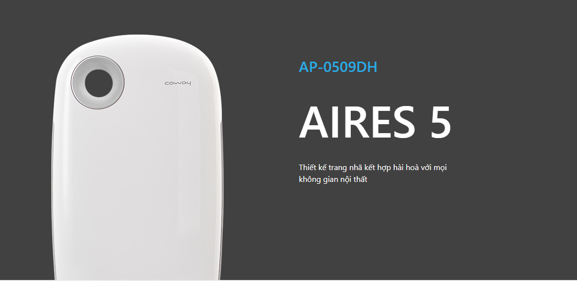 MÁY LỌC KHÔNG KHÍ AIRES 5 AP-0509DH
