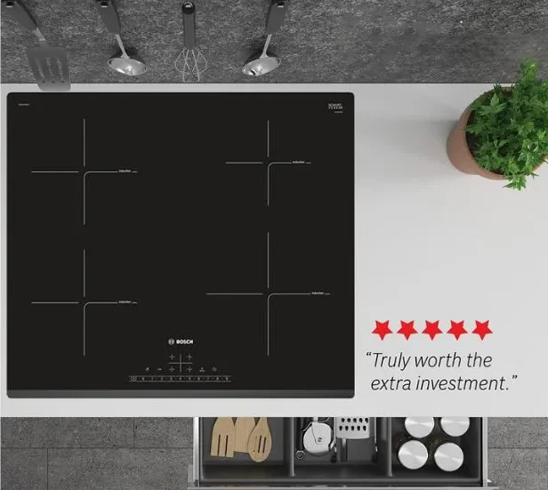 Review Bếp Từ Bosch PIE631FB1E: Bếp Từ 3 Vùng Nấu Bosch Có Tốt Không?