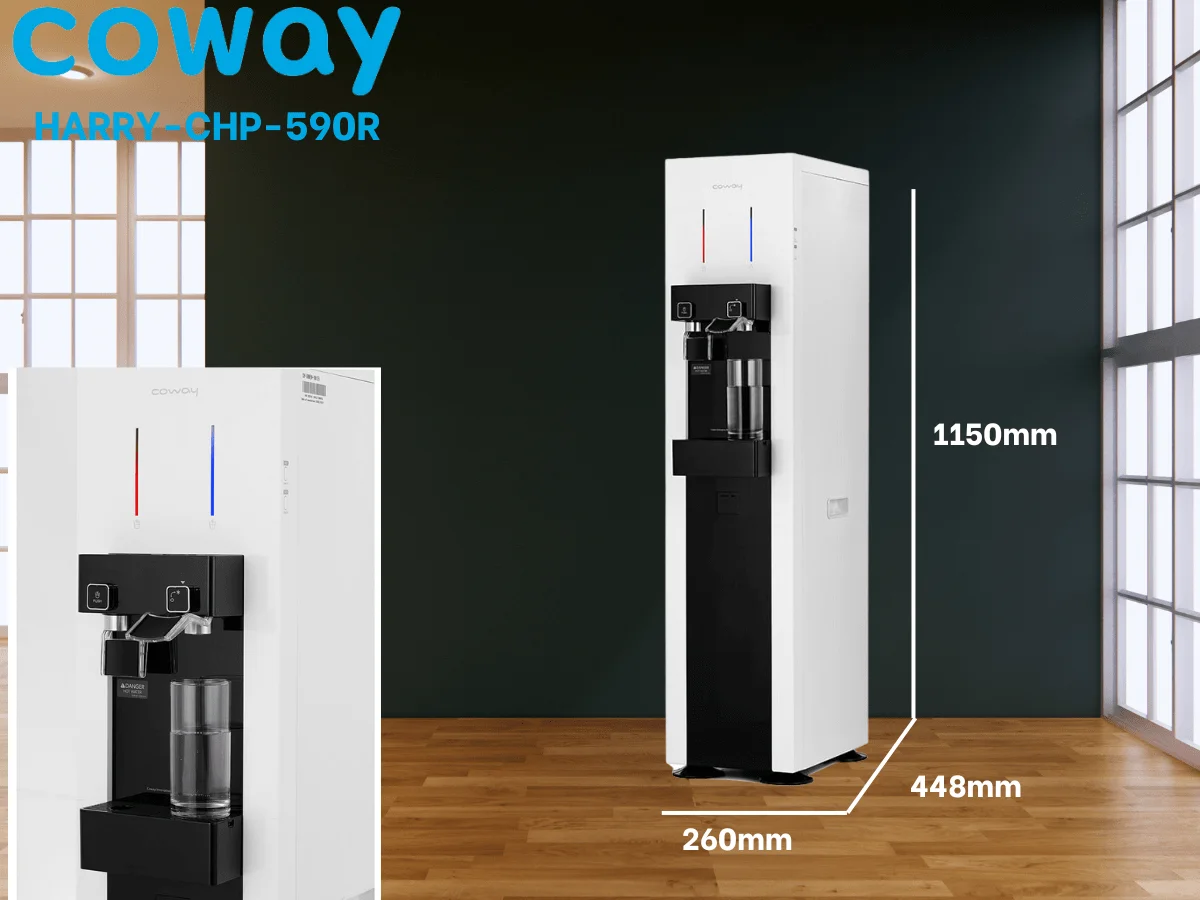 Máy lọc nước nóng lạnh Coway Harry CHP-590R – Tủ đứng – Mallocahome.VN