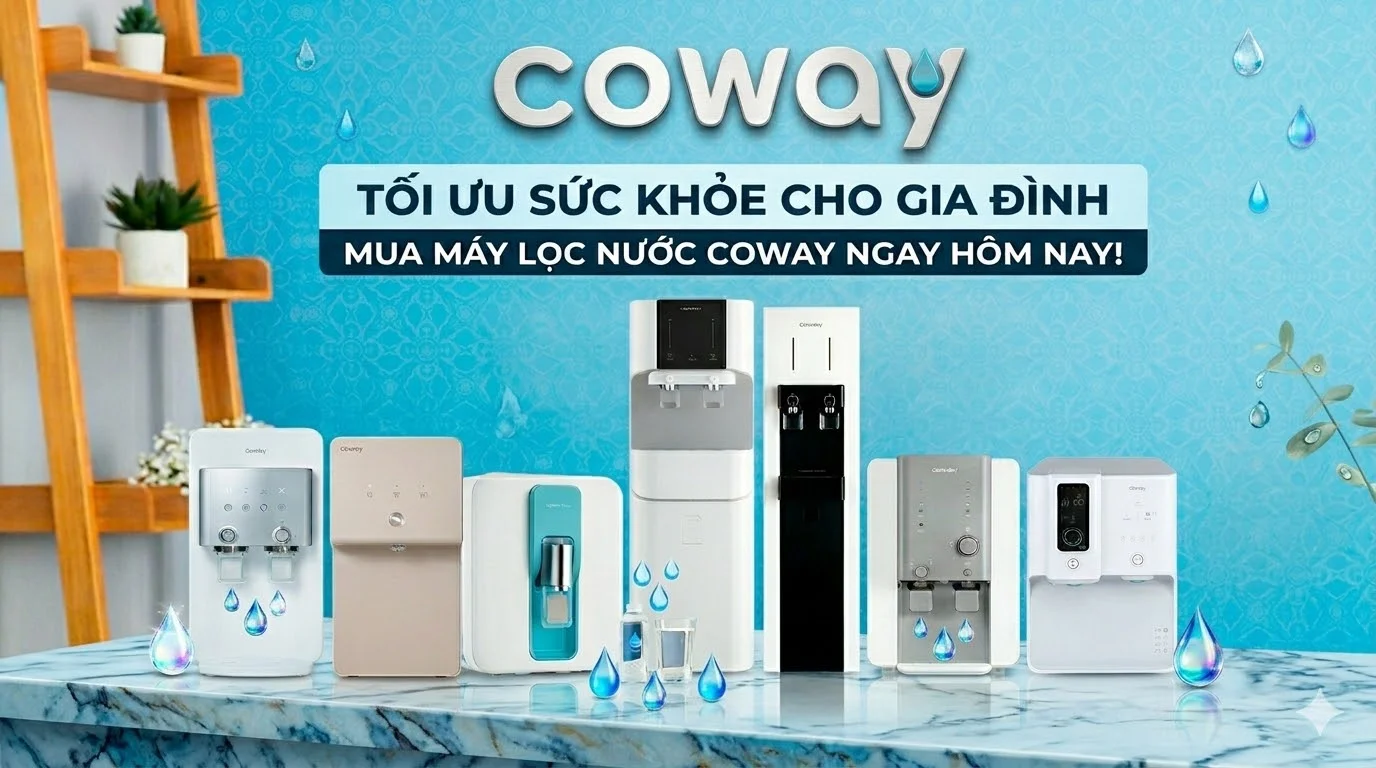 Mua Máy Lọc Nước Coway – Mallocahome.VN