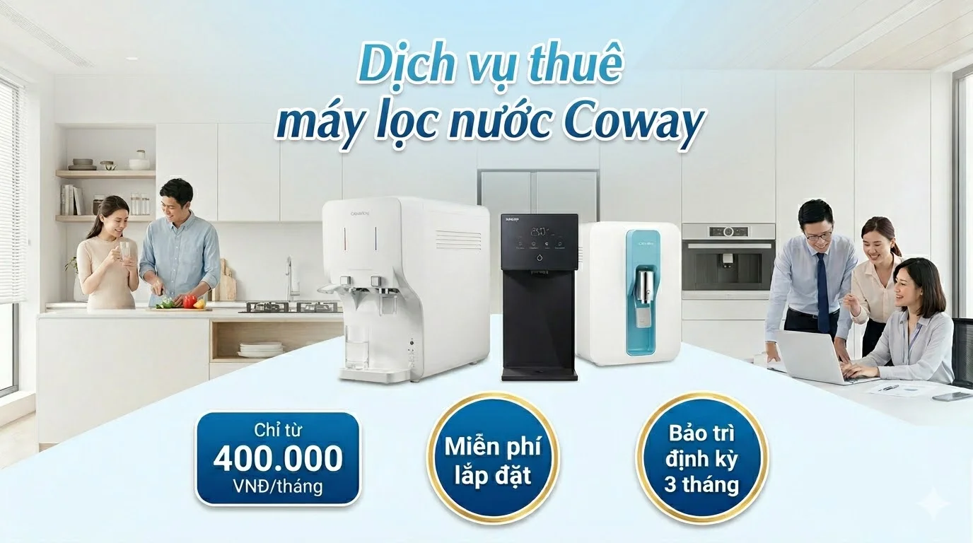 Thuê Máy Lọc Nước Coway – Mallocahome.VN