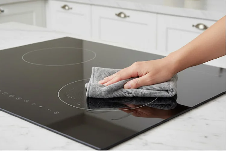Cách vệ sinh bếp từ đúng cách để không trầy mặt kính 2 Cách vệ sinh bếp từ đúng cách để không trầy mặt kính