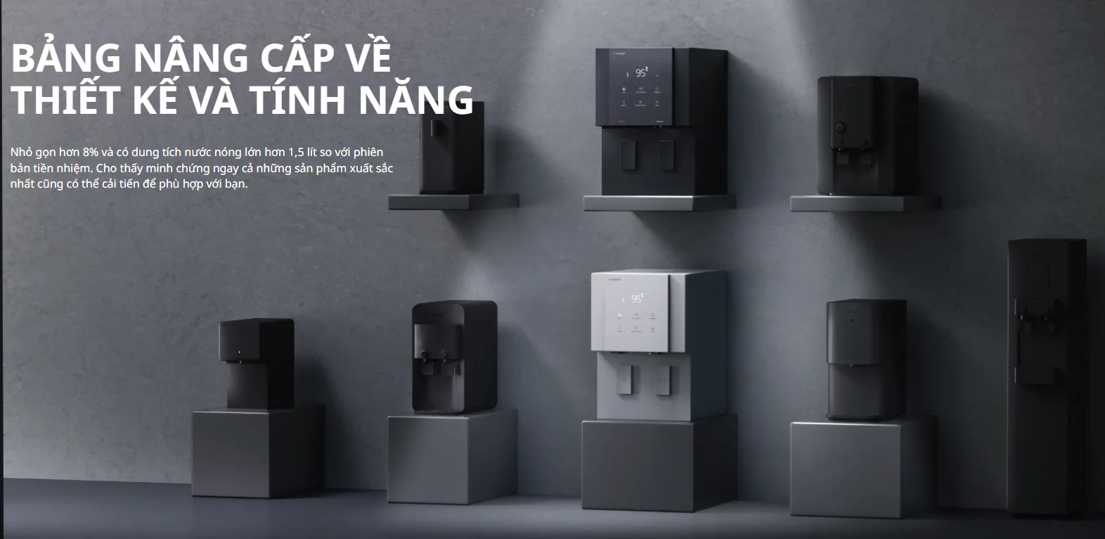 Máy lọc nước Villaem 3 Trắng