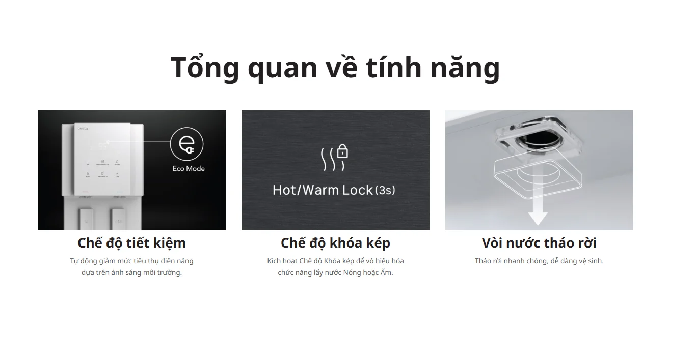 Máy lọc nước Villaem 3 Trắng