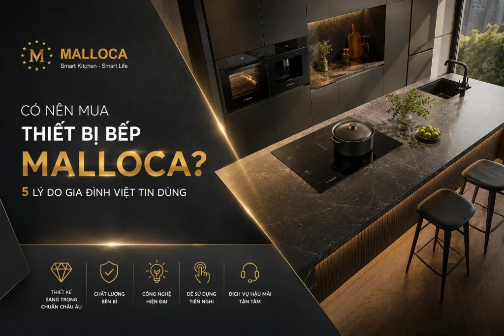 Có Nên Mua Thiết Bị Bếp Malloca? 5 Lý Do Gia Đình Việt Tin Dùng 4 Có Nên Mua Thiết Bị Bếp Malloca?