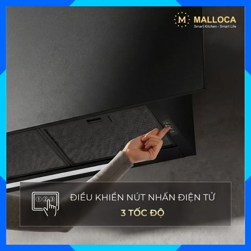 Máy hút mùi áp tường dạng chữ T 90 cm MH900VTC 7 Máy hút mùi áp tường dạng chữ T 90 cm MH900VTC