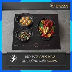 Bếp từ 3 vùng nấu 59 cm chống trầy MI593ES