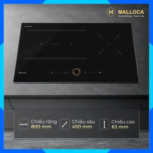 Bếp từ kết hợp hồng ngoại 3 vùng nấu 80cm MIR9021ES 10 Bếp từ kết hợp hồng ngoại 3 vùng nấu 80cm MIR9021ES