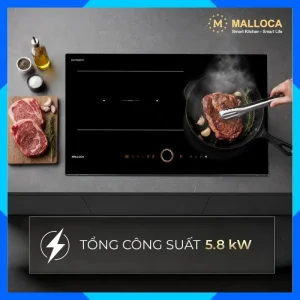 Bếp từ kết hợp hồng ngoại 3 vùng nấu 80cm MIR9021ES 13 Bếp từ kết hợp hồng ngoại 3 vùng nấu 80cm MIR9021ES