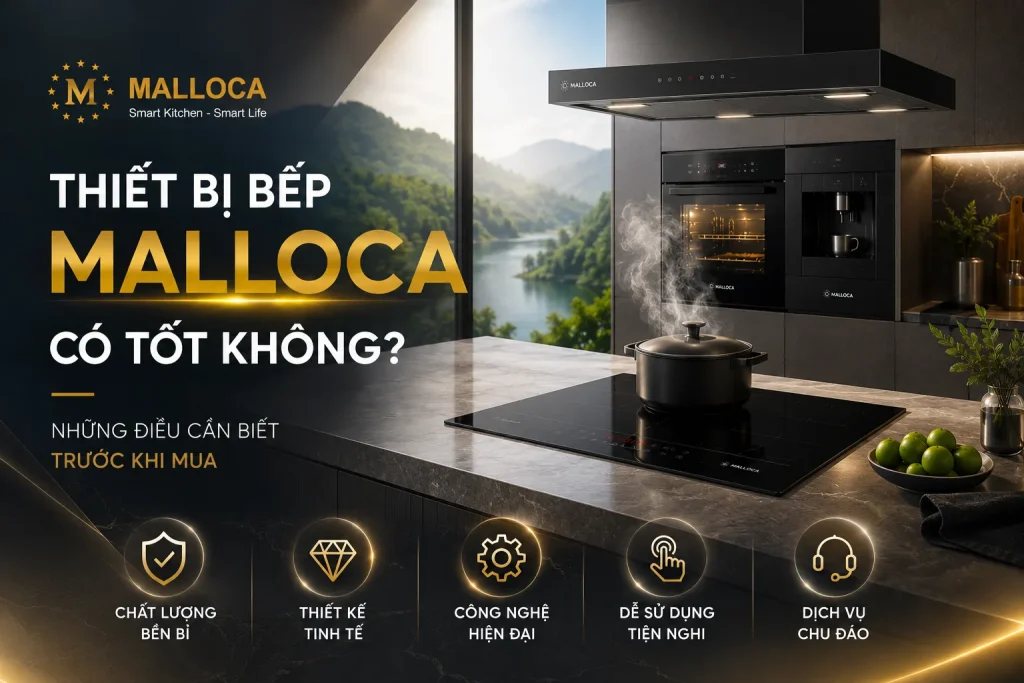 Thiết Bị Bếp Malloca Có Tốt Không? Những Điều Cần Biết Trước Khi Mua 2 Thiết Bị Bếp Malloca Có Tốt Không