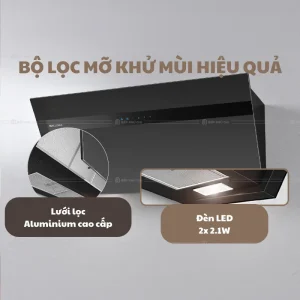 Máy Hút Mùi Malloca: Tổng Hợp Các Dòng Sản Phẩm Phổ Biến Nhất Hiện Nay 3 Máy hút mùi áp tường Malloca