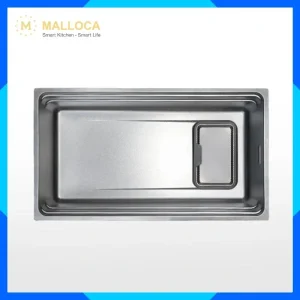 Chậu rửa chén 1 hố Inox hạn chế trầy MS7743SI