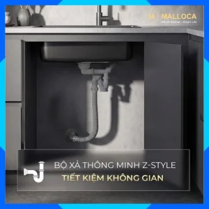 Chậu rửa chén 1 hố Inox 304 hạn chế trầy MS7750GR