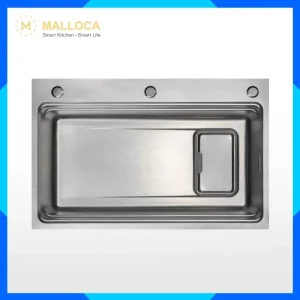 Chậu rửa chén 1 hố Inox 304 hạn chế trầy MS7750SI 18 Chậu rửa chén 1 hố Inox 304 hạn chế trầy MS7750SI