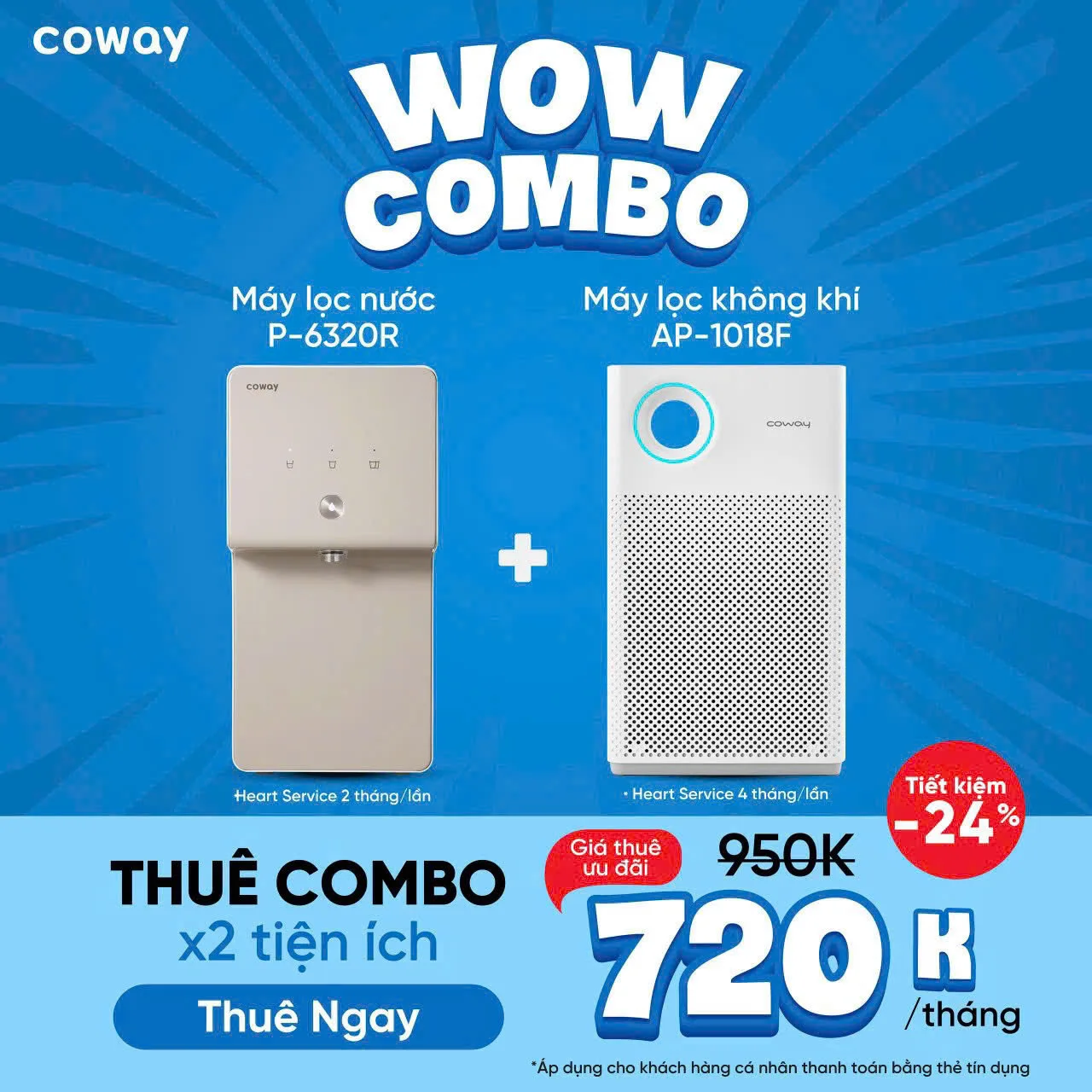 Thuê Combo Coway P-6320R + AP-1018F – Giải Pháp Nước Sạch Và Không Khí Sạch Tiết Kiệm Cho Gia Đình 1 Thuê Combo Coway P-6320R + AP-1018F – Giải Pháp Nước Sạch Và Không Khí Sạch Tiết Kiệm Cho Gia Đình